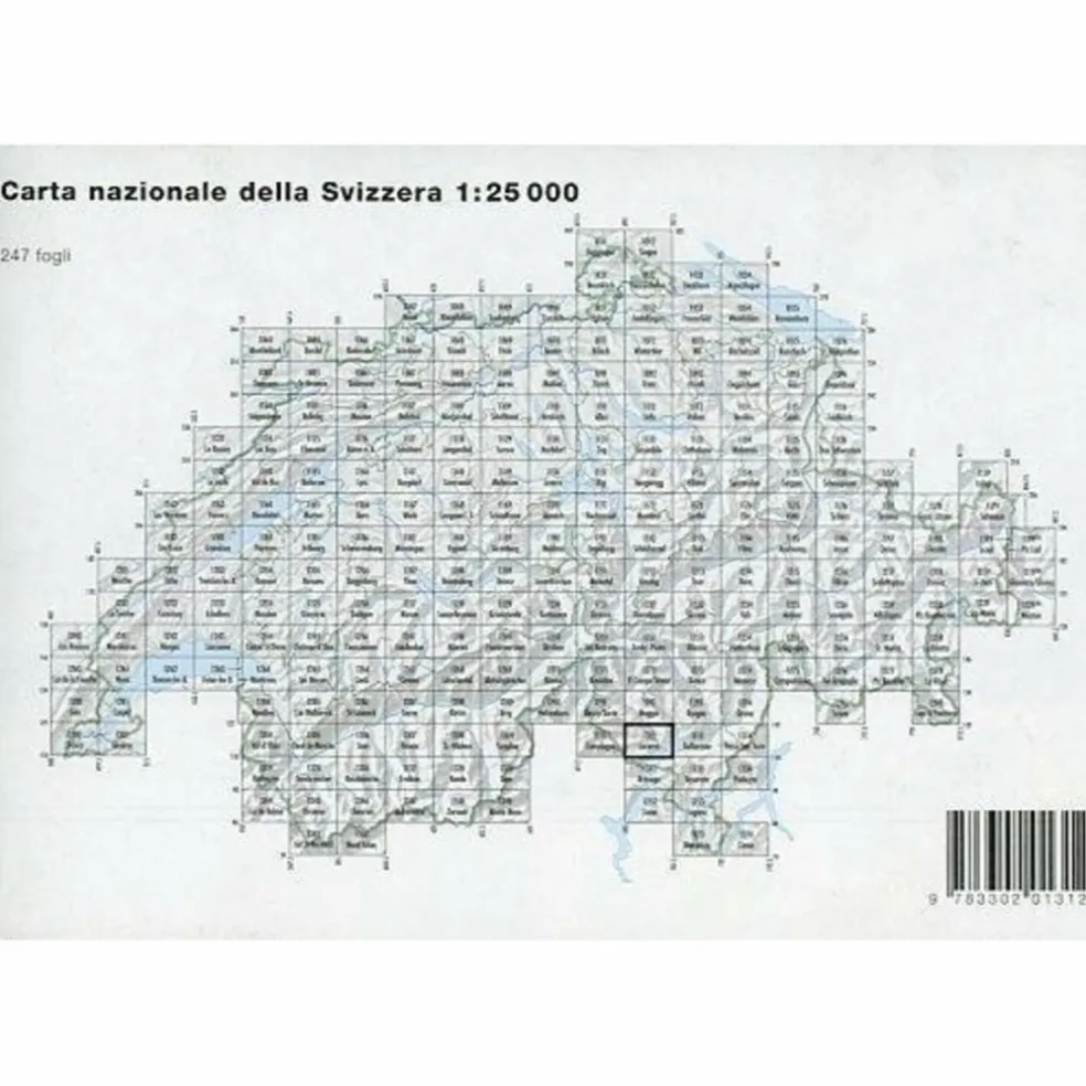 LOCARNO 1 : 25 000 - Wanderkarte