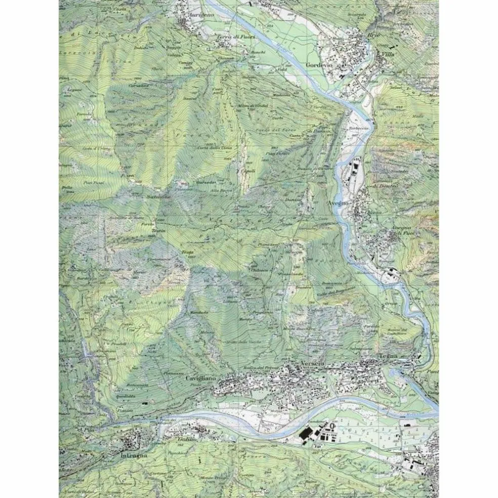 LOCARNO 1 : 25 000 - Wanderkarte