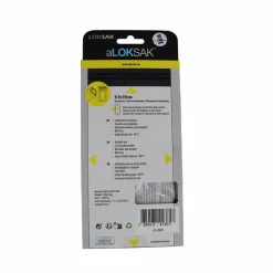 Loksak ALOKSAK NECK WALLET 3.9X7.5 (9.9X19 CM) 2 STÜCK INKL. SCHLÜS - Handytasche