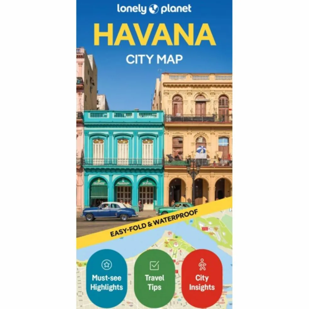 LONELY PLANET HAVANA CITY MAP - Stadtplan