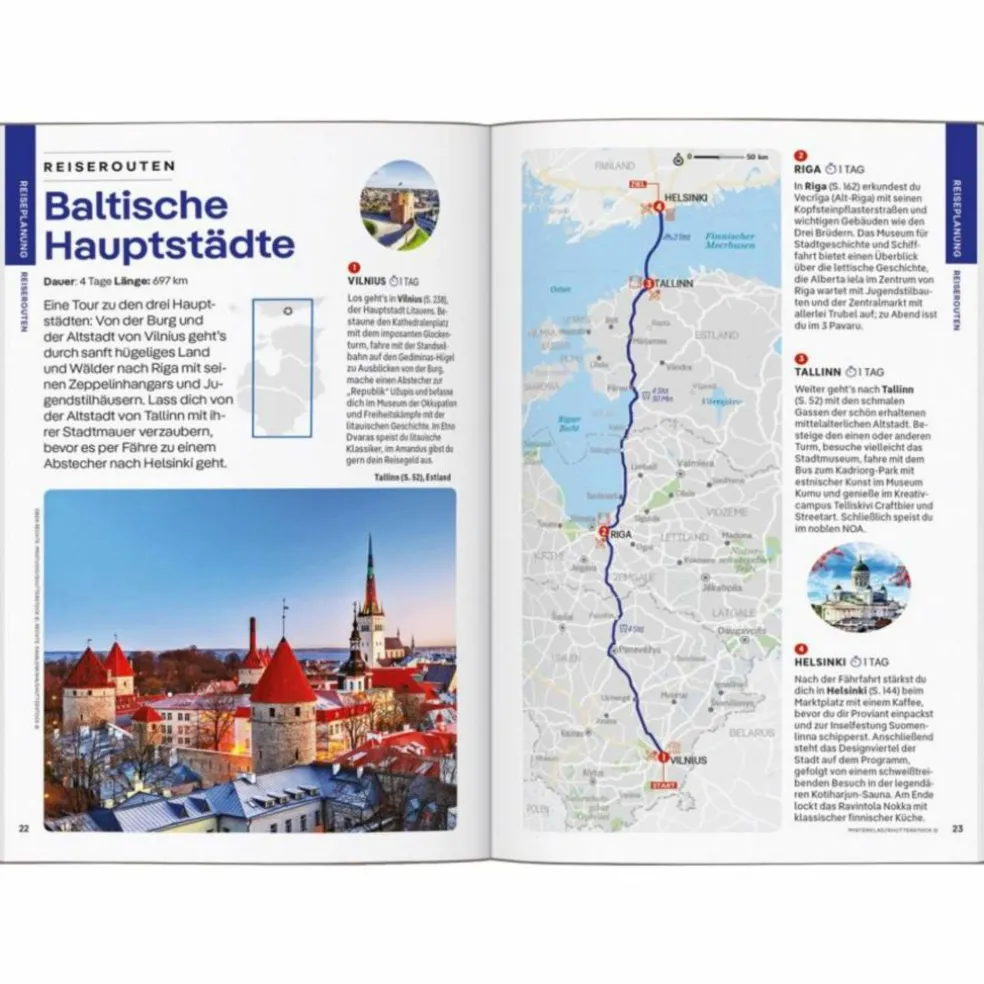 LONELY PLANET REISEFÜHRER ESTLAND, LETTLAND & LITAUEN