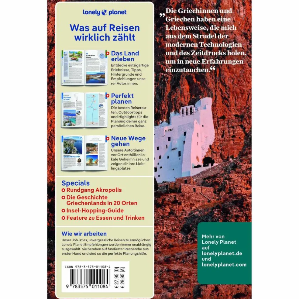 LONELY PLANET REISEFÜHRER GRIECHENLAND