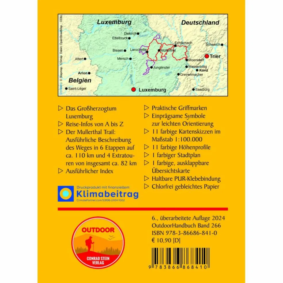 LUXEMBURG: MULLERTHAL TRAIL - Wanderführer