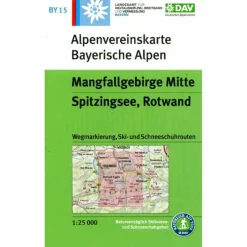 MANGFALLGEBIRGE MITTE, SPITZINGSEE, ROTWAND