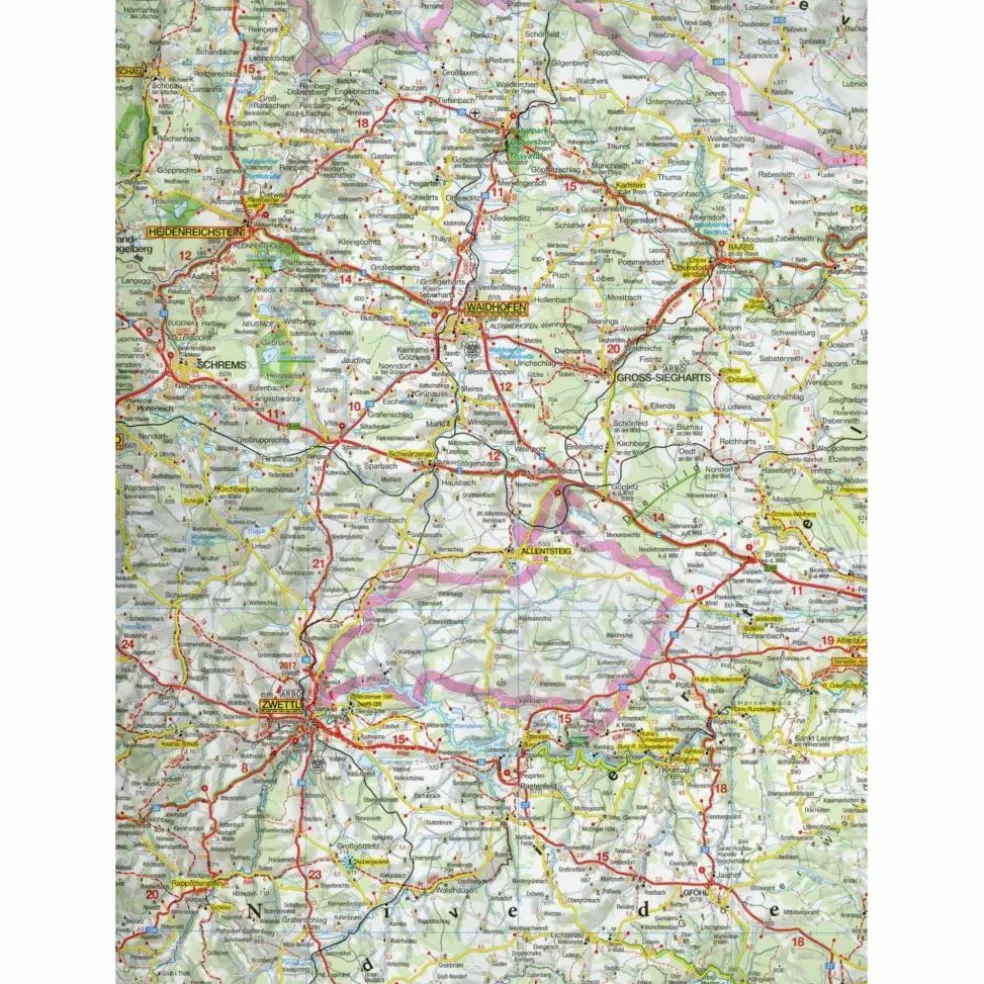 MARCO POLO REGIONALKARTE ÖSTERREICH BLAT - Straßenkarte
