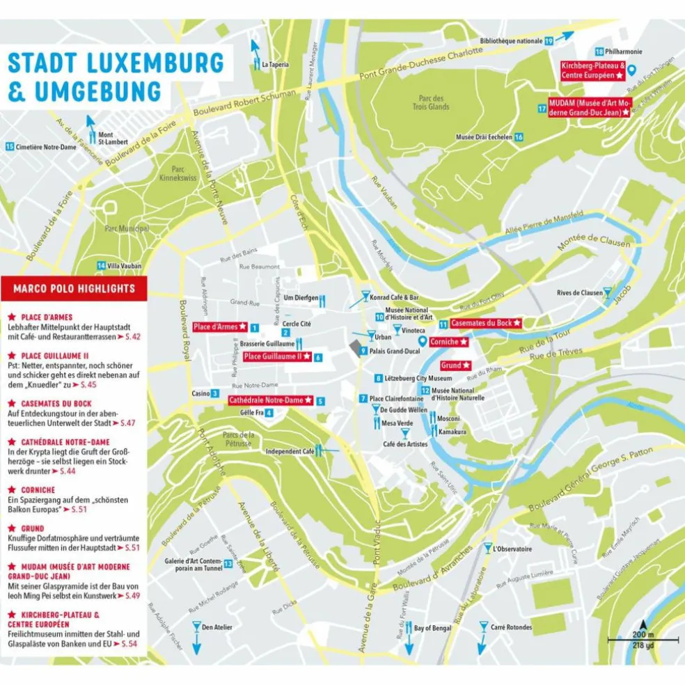 MARCO POLO REISEFÜHRER LUXEMBURG