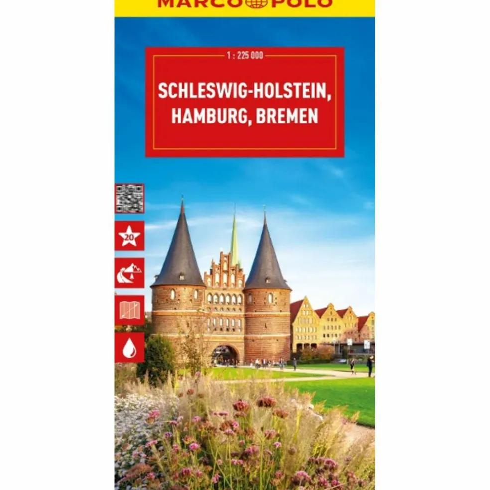 MARCO POLO REISEKARTE DEUTSCHLAND 01 SCHLESWIG-HOLSTEIN - Straßenkarte