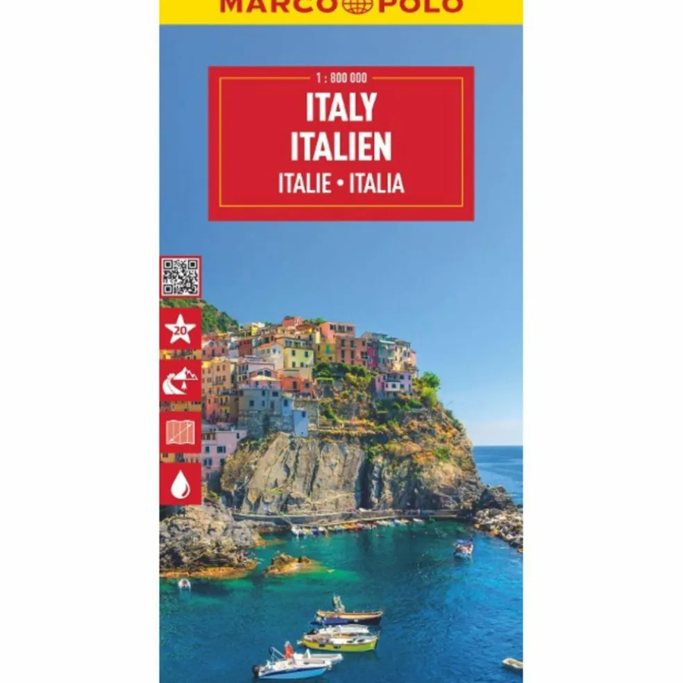 MARCO POLO REISEKARTE ITALIEN 1:850.000 - Straßenkarte