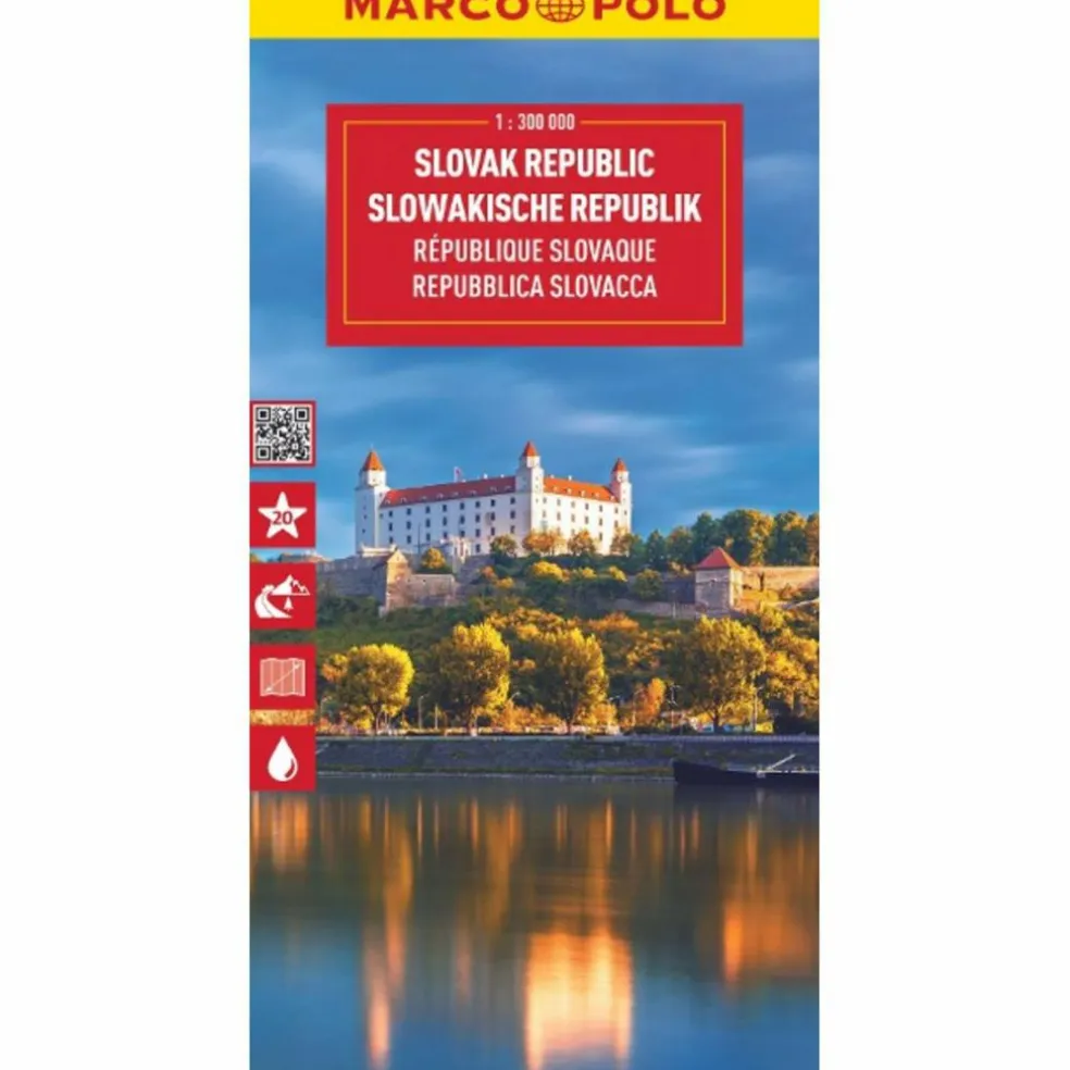 MARCO POLO REISEKARTE SLOWAKISCHE REPUBLIK 1:300.000 - Straßenkarte