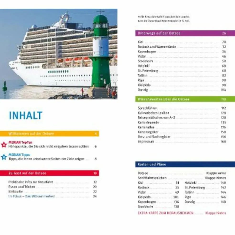 MERIAN LIVE! REISEFÜHRER KREUZFAHRT OSTSEE - Reiseführer