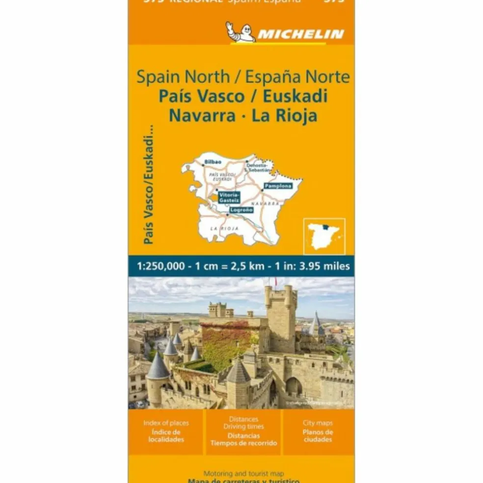 MICHELIN BASKENLAND, NAVARRA, RIOJA - Straßenkarte