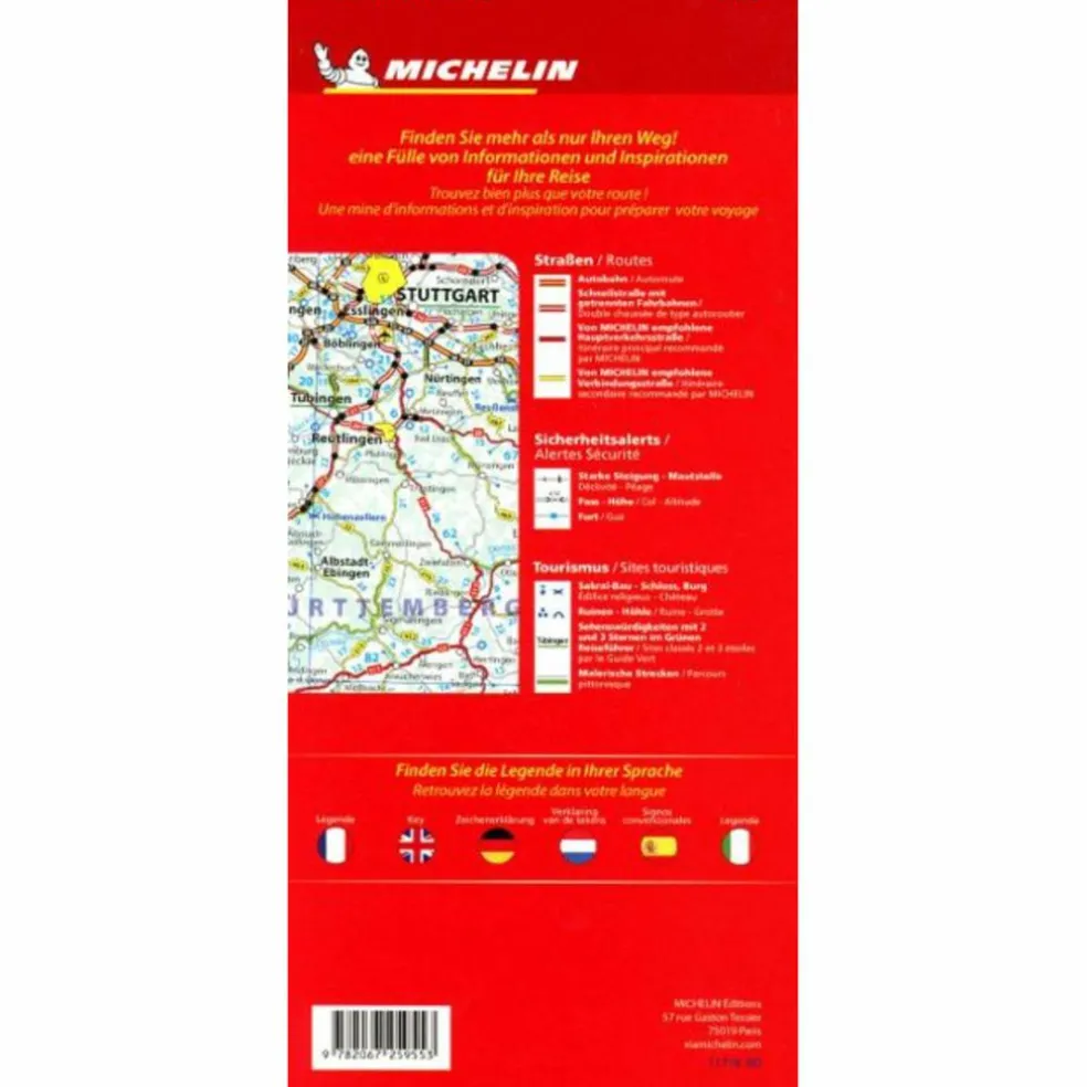 MICHELIN DEUTSCHLAND - Straßenkarte