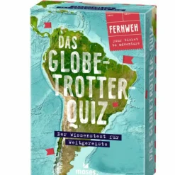 Moses Verlag DAS GLOBETROTTER-QUIZ - Reisespiel