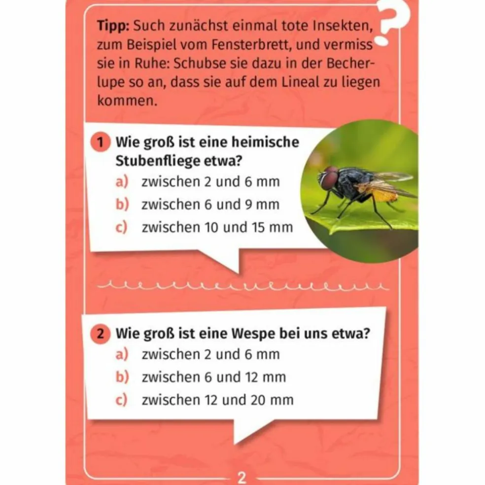 Moses Verlag MEIN BECHERLUPEN-FORSCHERQUIZ - Reisespiel