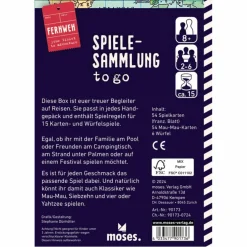 Moses Verlag SPIELESAMMLUNG TO GO - Reisespiel