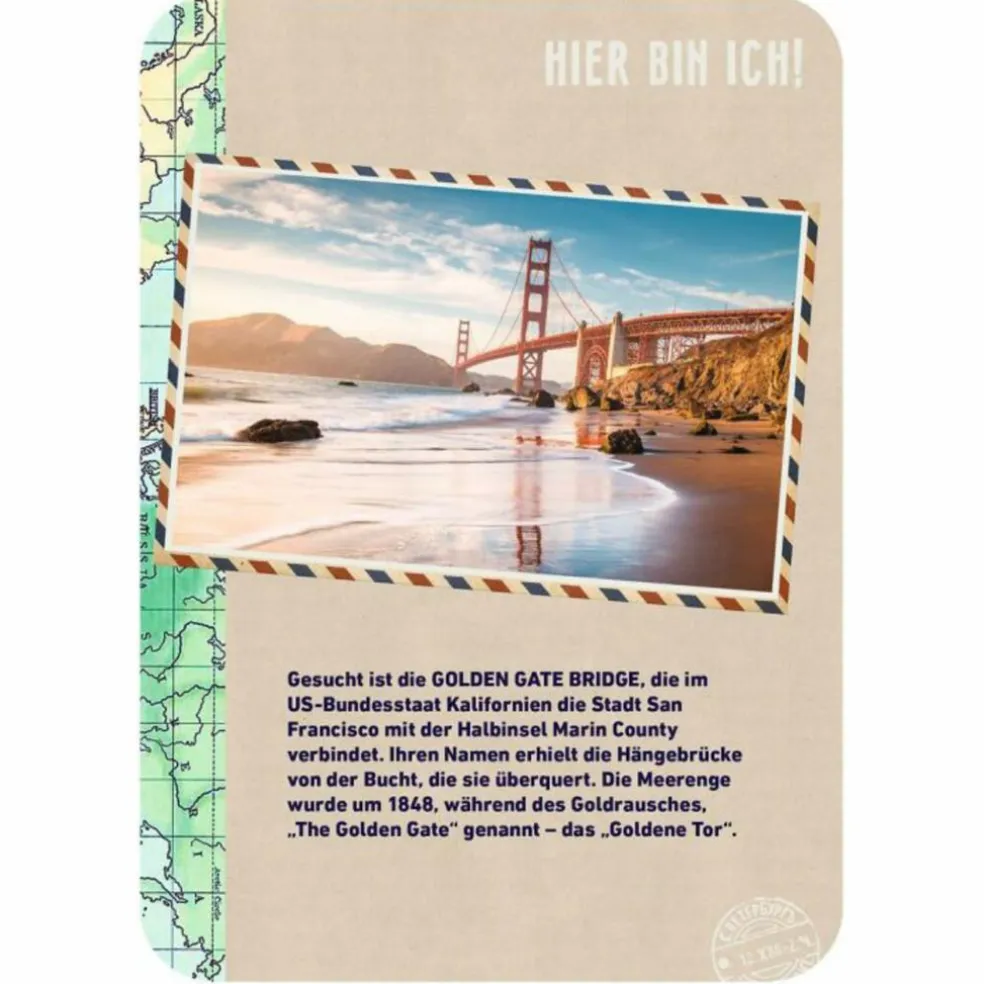 Moses Verlag WO BIN ICH? - Reisespiel