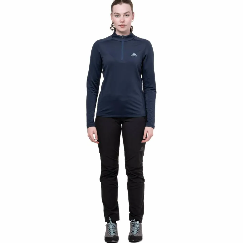 Mountain Equipment CERRIG WMNS LS ZIP T Damen - Funktionsshirt