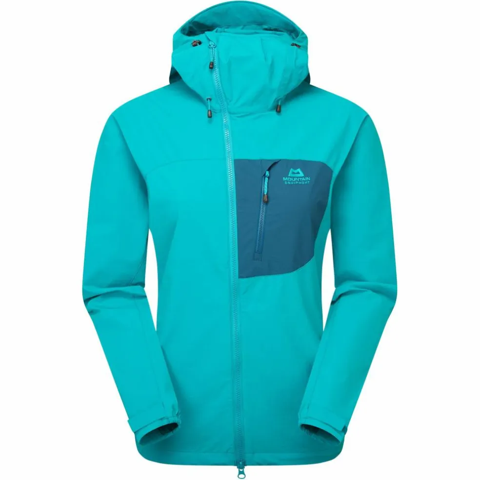 Mountain Equipment SQUALL HOODED JACKET Damen - Softshelljacke
