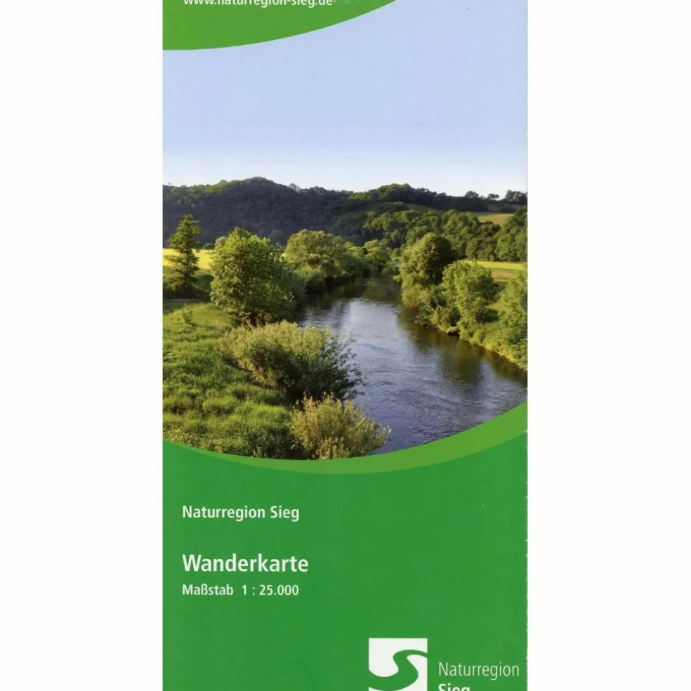 NATURREGION SIEG WANDERKARTE - Wanderkarte