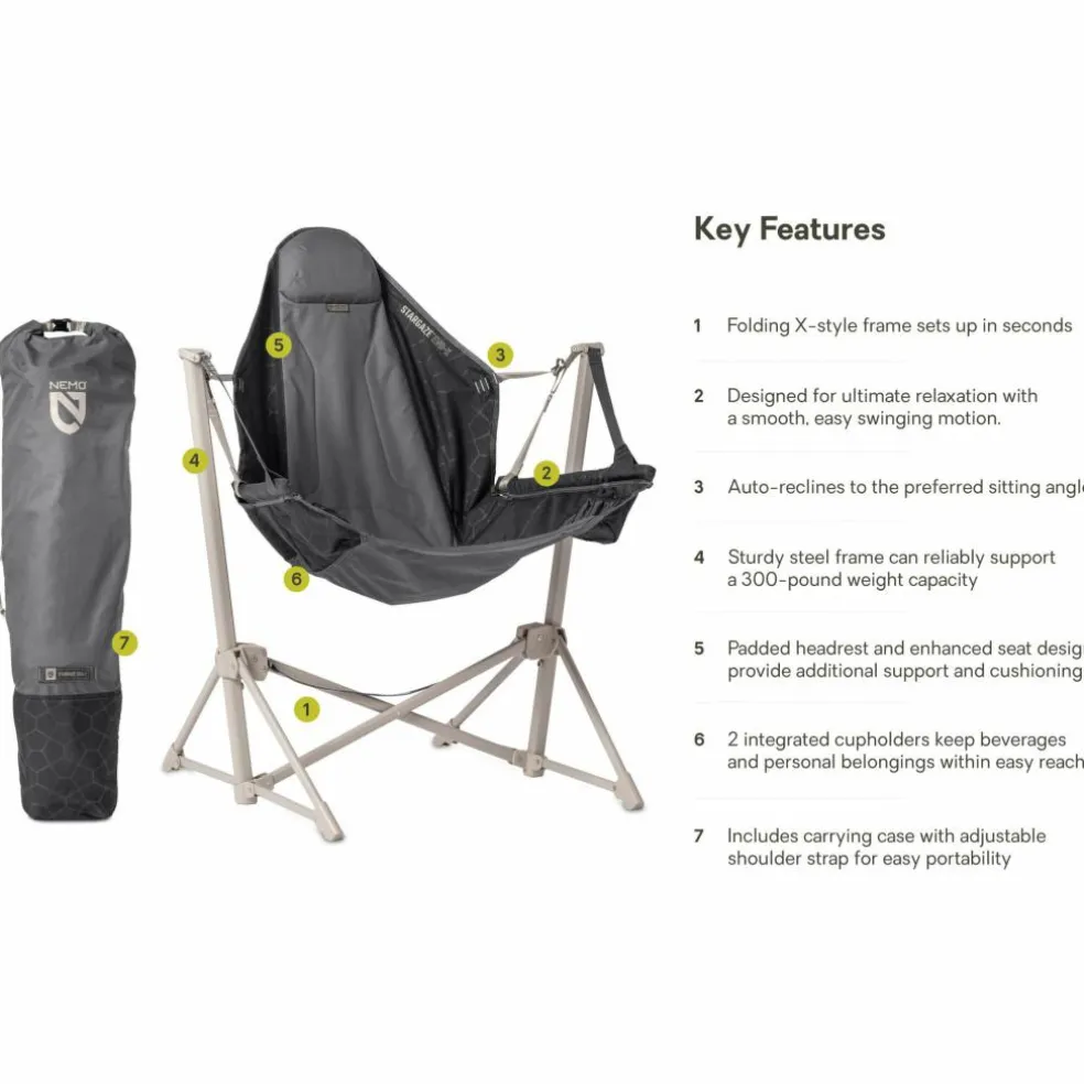 Nemo STARGAZE EVO-X - Campingstuhl