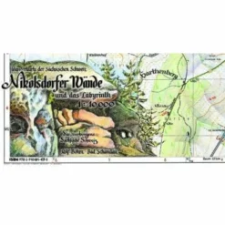 NIKOLSDORFER WÄNDE UND DAS LABYRINTH - Wanderkarte