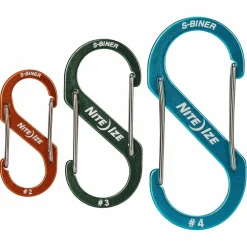 Nite Ize S-BINER ALUMINUM DUAL CARABINER - 3 PACK - Karabiner
