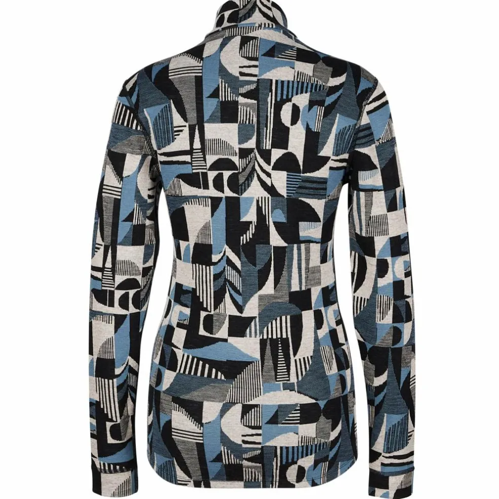 Odlo MERINO HERITAGE BL TOP TURTLE NECK L/S HALF ZIP Damen - Funktionsunterwäsche