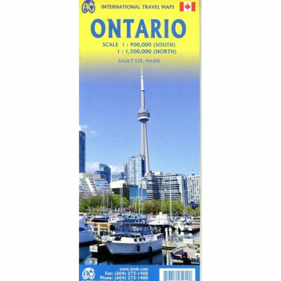 ONTARIO 1:900000 - Straßenkarte
