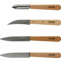 Opinel LES ESSENTIELS KÜCHENMESSER-SET, 4-TEILIG - Küchenmesser