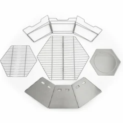 Origin Outdoors GRILL- UND FEUERSCHALE HEXAGON - Grill