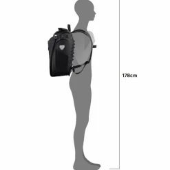 Ortlieb VARIO HIGH-VIS - Fahrradrucksack