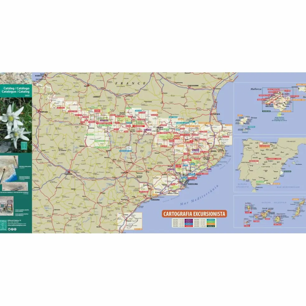 PARC NATIONAL AIGUESTORTES I ESTANY DE SANT MAURICI 1:25000 - Wanderkarte