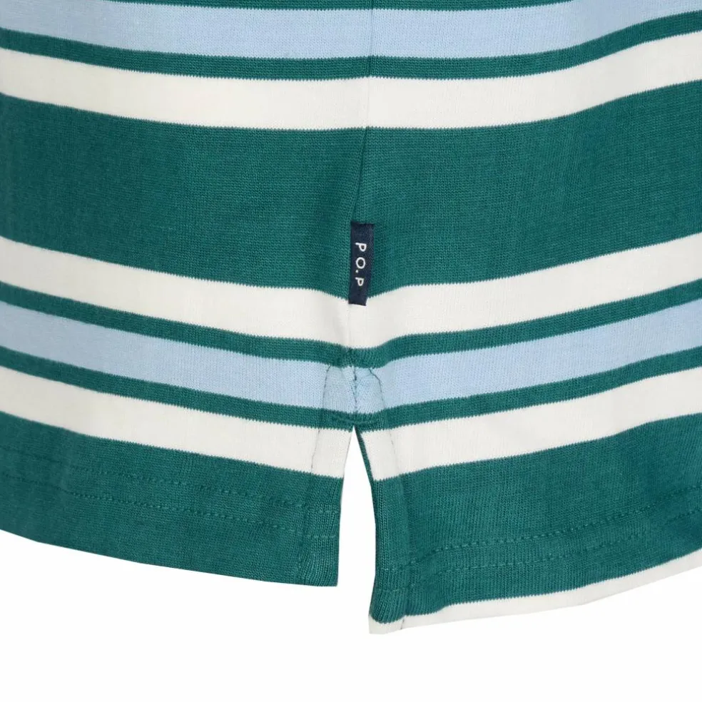 POLARN O. PYRET ARON TOPS L/S STRIPED Kinder - Langarmshirt