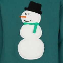 POLARN O. PYRET BOIL - SNOWMAN SWEATERS APPLICATION Kinder - Sweatshirt