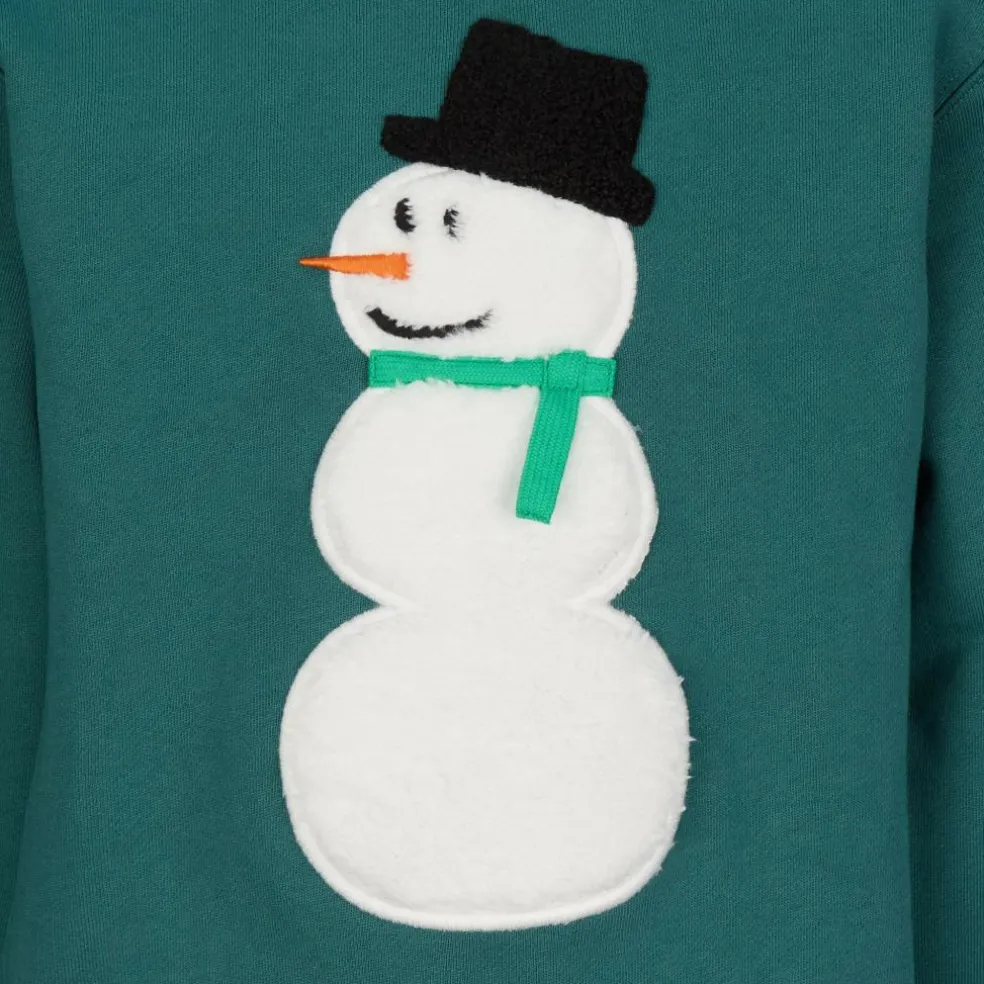 POLARN O. PYRET BOIL - SNOWMAN SWEATERS APPLICATION Kinder - Sweatshirt