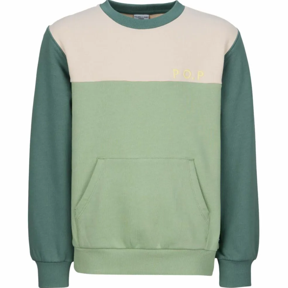 POLARN O. PYRET GLIDE SWEATERS SOLID Kinder - Sweatshirt