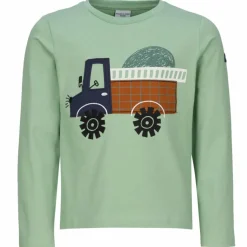 POLARN O. PYRET HIDE - CAR TOPS L/S APPLICATION Kinder - Langarmshirt