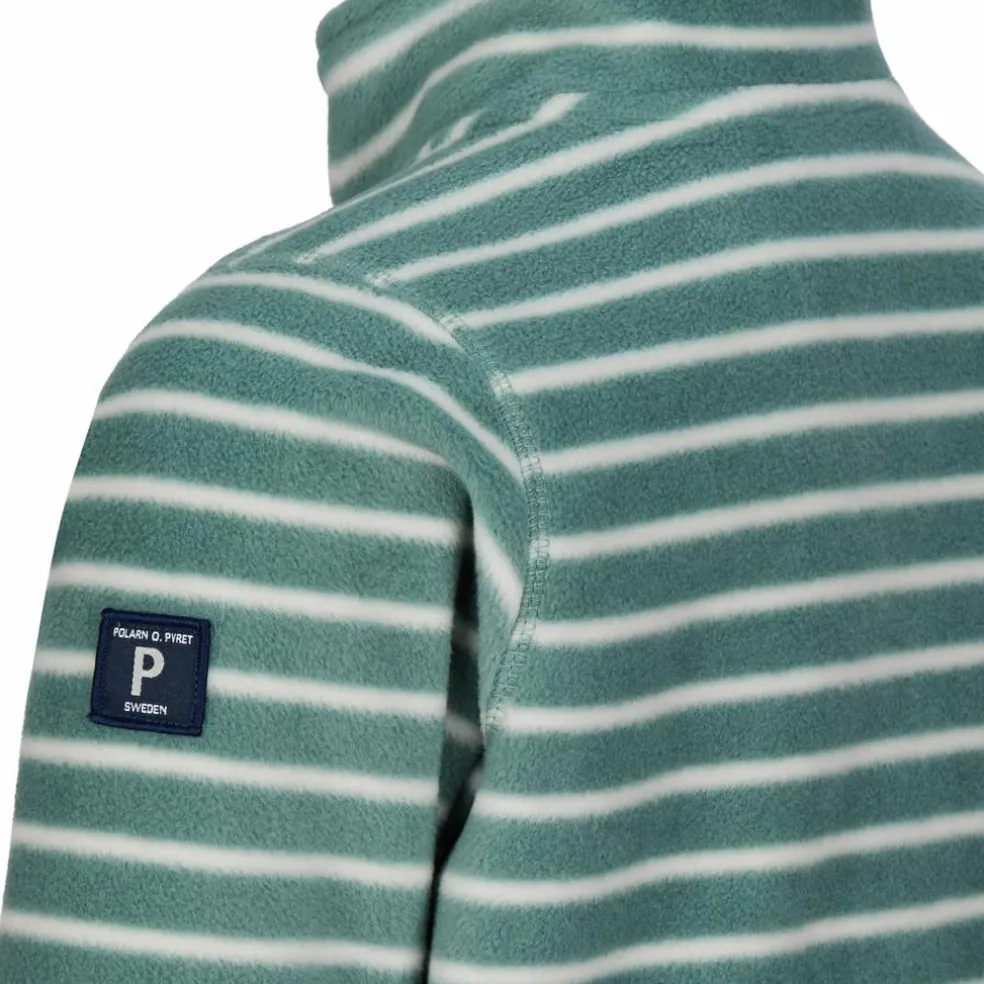 POLARN O. PYRET LAVA JACKET FLEECE STRIPE Kinder - Fleecejacke
