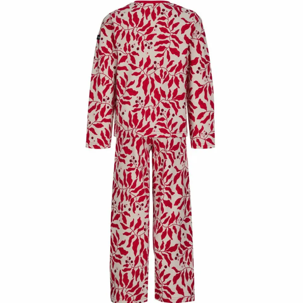 POLARN O. PYRET LOUNGE - MERRY BERRY PYJAMAS SET AOP Kinder - Funktionsunterwäsche