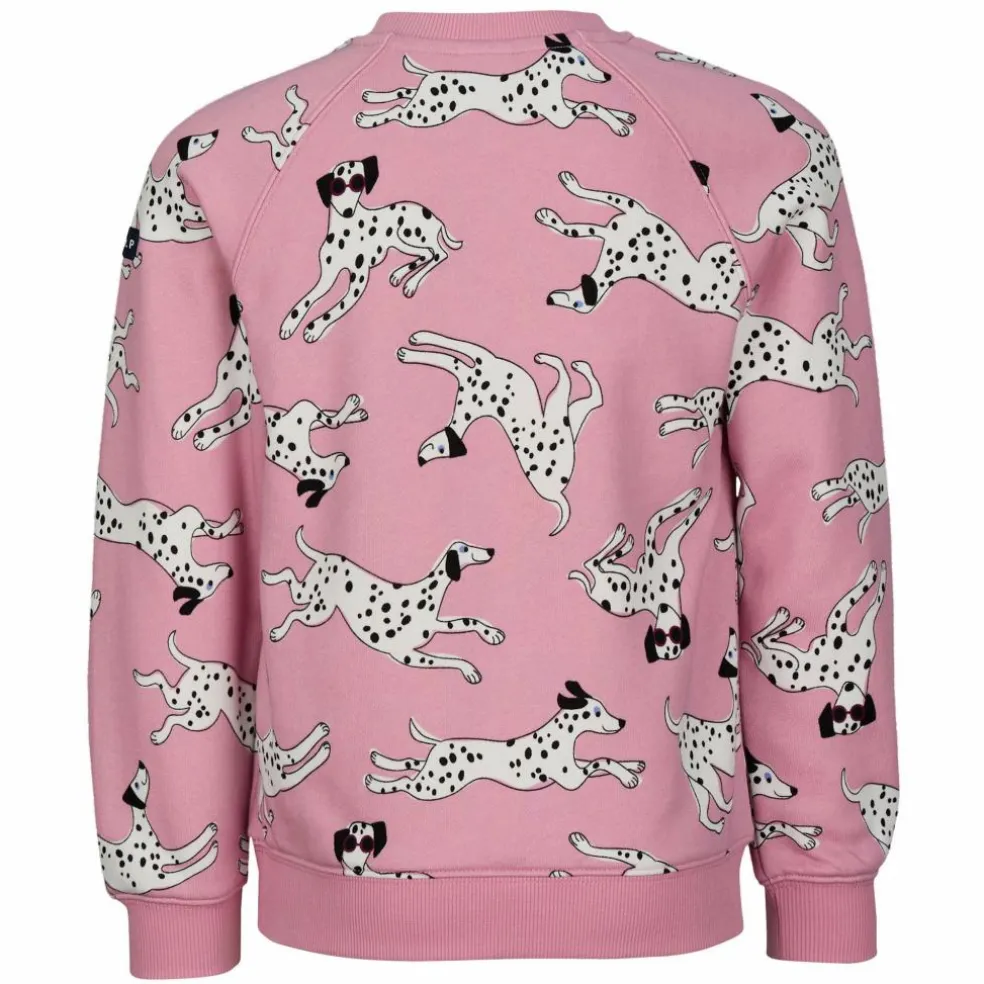 POLARN O. PYRET RUN - DALMATIANS SWEATERS AOP Kinder - Sweatshirt
