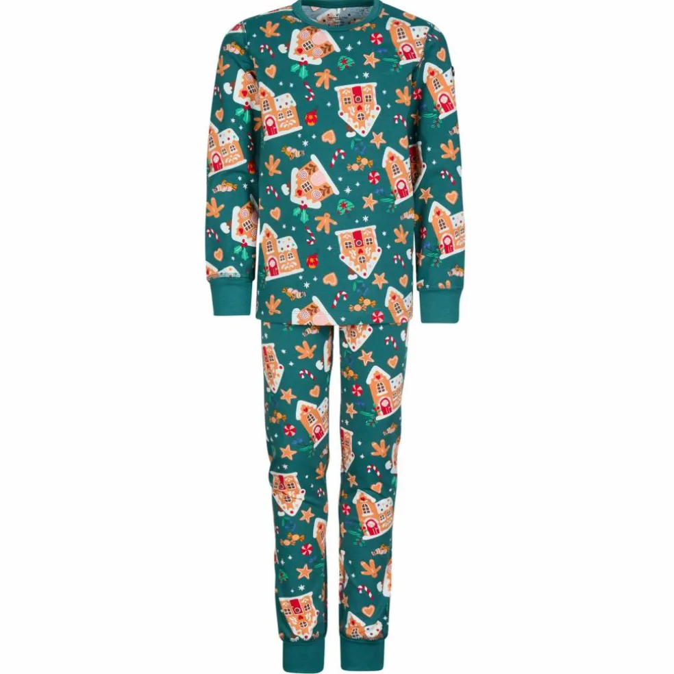 POLARN O. PYRET SLEEP - GINGERHOUSE PYJAMAS SET AOP Kinder - Funktionsunterwäsche