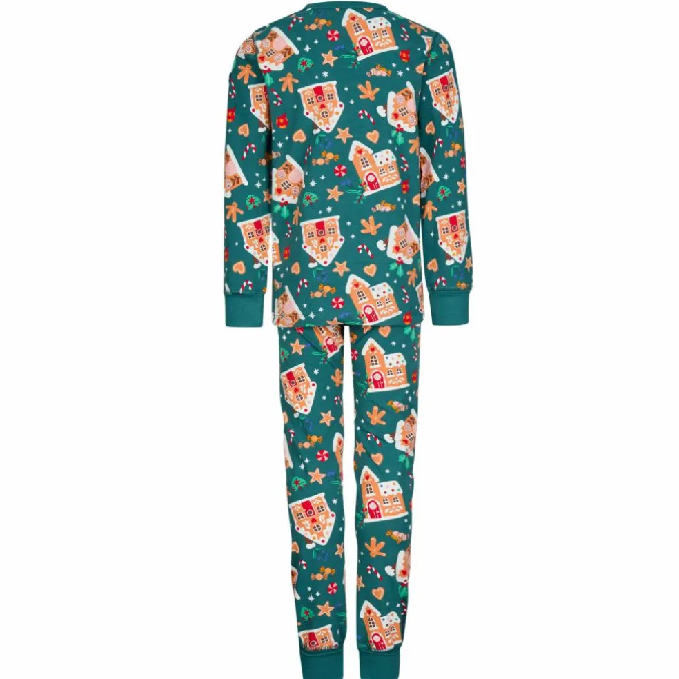 POLARN O. PYRET SLEEP - GINGERHOUSE PYJAMAS SET AOP Kinder - Funktionsunterwäsche