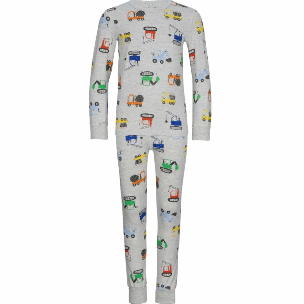 POLARN O. PYRET SLEEP - VEHICLE PYJAMAS SET AOP Kinder