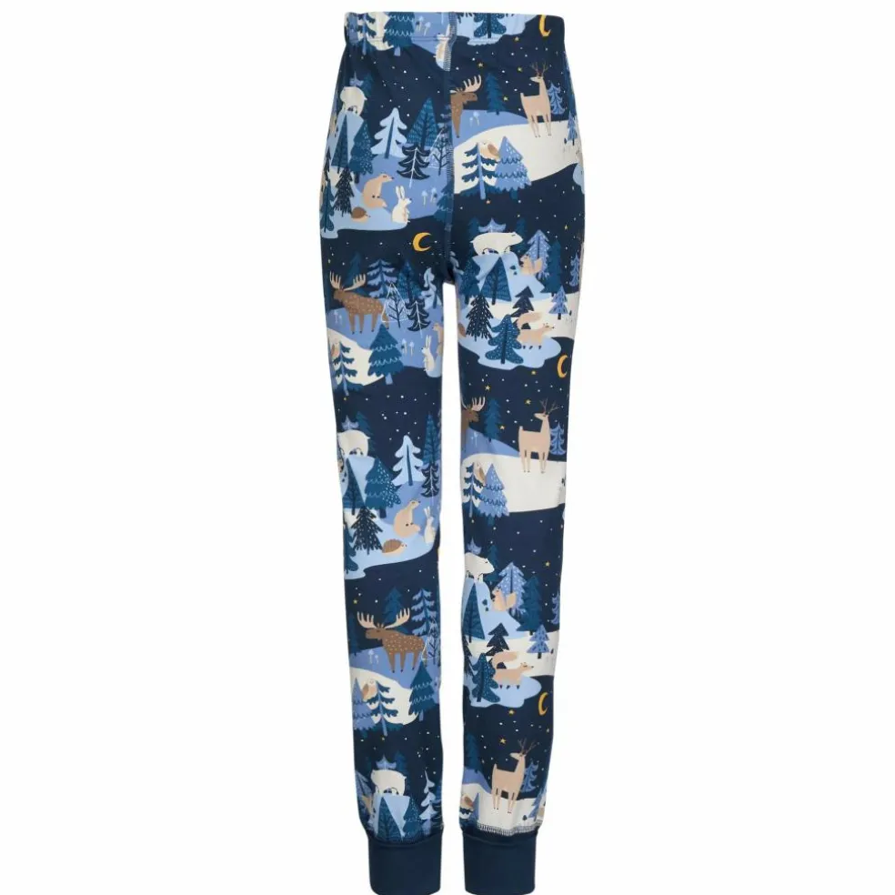 POLARN O. PYRET SLEEP - WINTERLAND PYJAMAS SET AOP Kinder - Funktionsunterwäsche