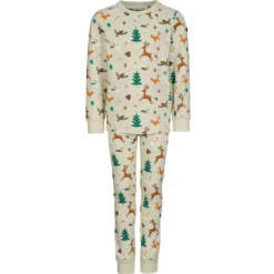POLARN O. PYRET SLEEP - WONDERLAND PYJAMAS SET AOP Kinder - Funktionsunterwäsche