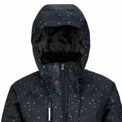 POLARN O. PYRET SNOWY PADDED SUIT AOP Kinder - Schneeanzug