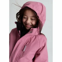 POLARN O. PYRET SNOWY PADDED JACKET SOLID Kinder - Winterjacke