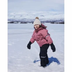 POLARN O. PYRET SNOWY PADDED JACKET SOLID Kinder - Winterjacke