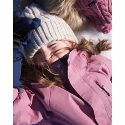 POLARN O. PYRET SNOWY PADDED JACKET SOLID Kinder - Winterjacke