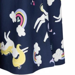 POLARN O. PYRET SPIN - UNICORNS DRESS AOP Kinder - Kleid